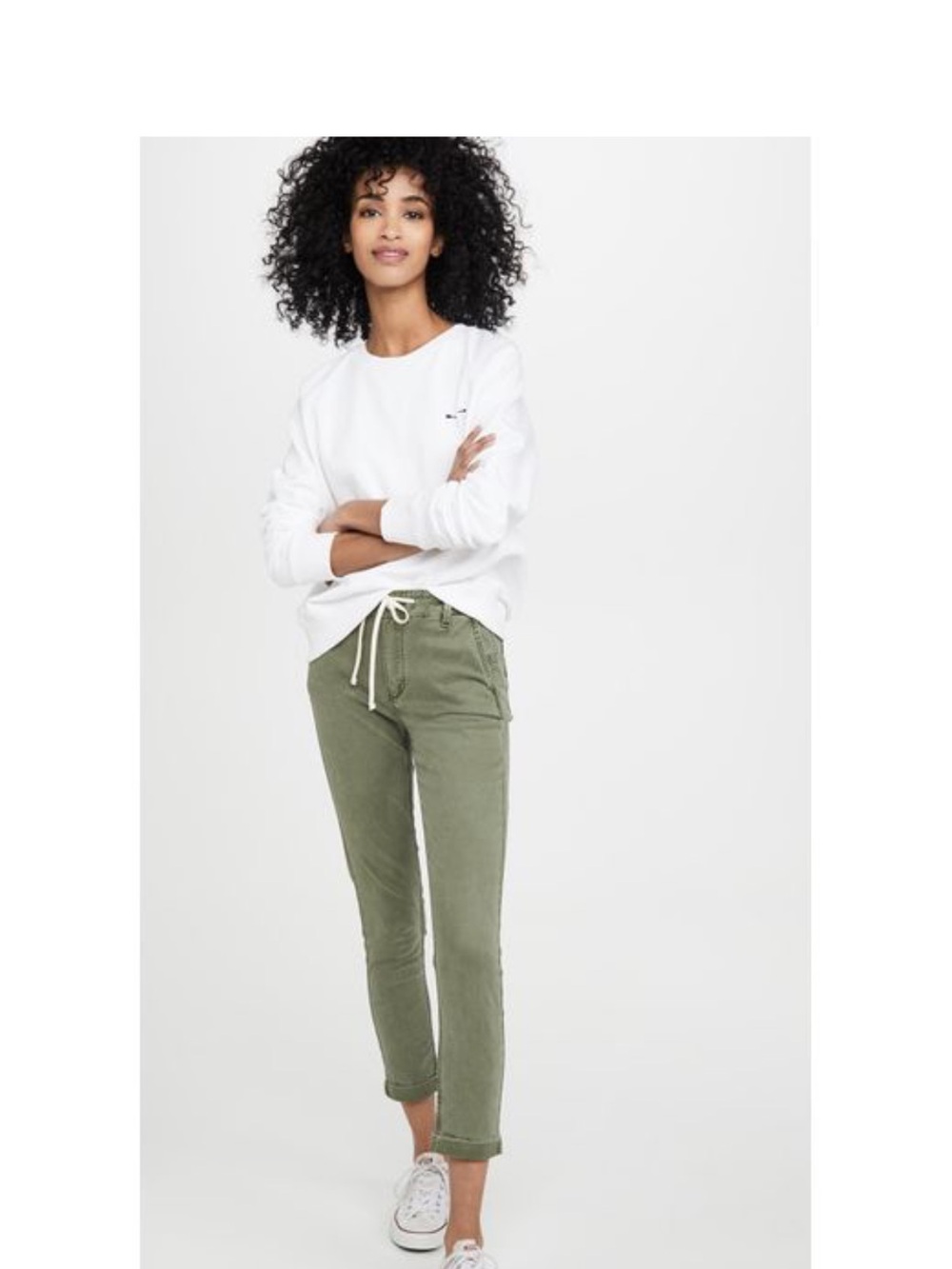 Paige Christy Vintage Coastal Green pants